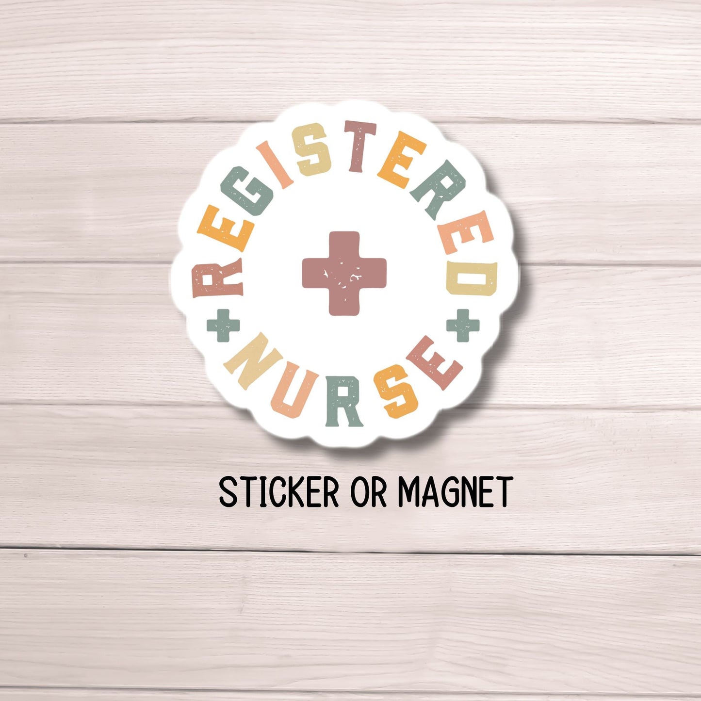 Nurse sticker, RN LVN CNA, nurse gift, nurse magnet, Nurse gift, water bottle nurse sticker, Retro nurse sticker, lap top, nurse magnet