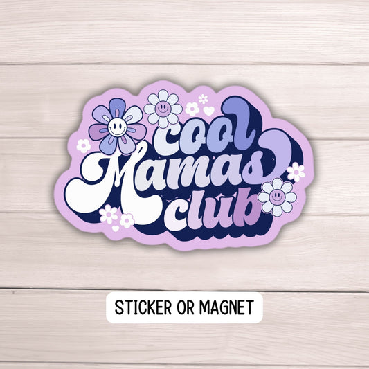 Retro mama sticker, Retro mom gift, mama aesthetic sticker, Mama Sticker, Tumbler cup sticker, Gift for mama, Lap top sticker, water bottle