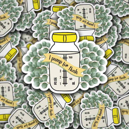 Breastfeeding gift, Personalized breastfeeding sticker, breastmilk sticker, pumping mom sticker, liquid gold, lactation, Breast pump decor