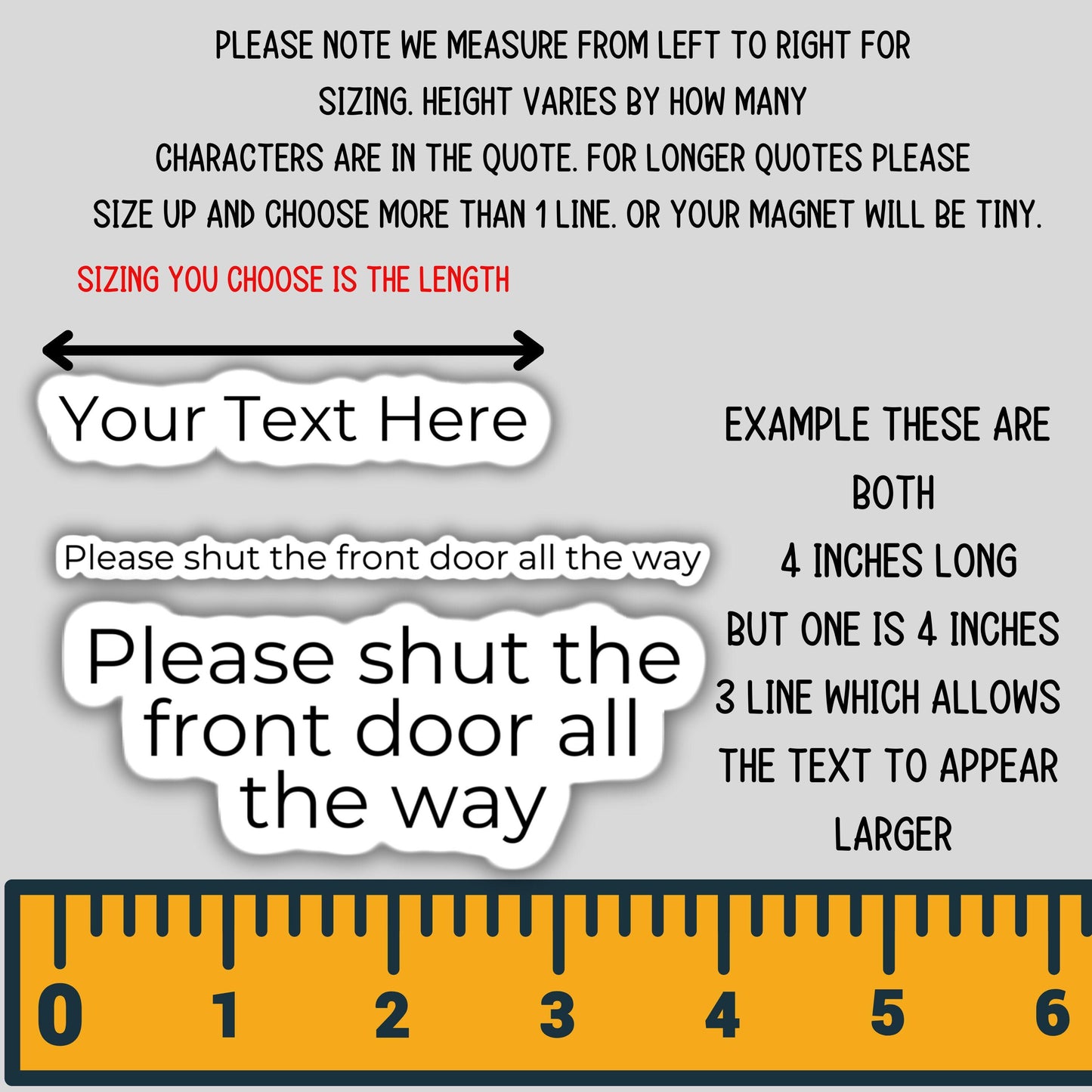 Custom Text Stickers Build Your Own Sticker Personalized phrase Quote Personalized Text Stickers Custom text magnet Design Your Own meme