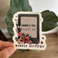 When I die Delete my history sticker Smut sticker Book Sticker Bookish Romance lover Sticker Decal Laptop Booktok Dark romance gift funny