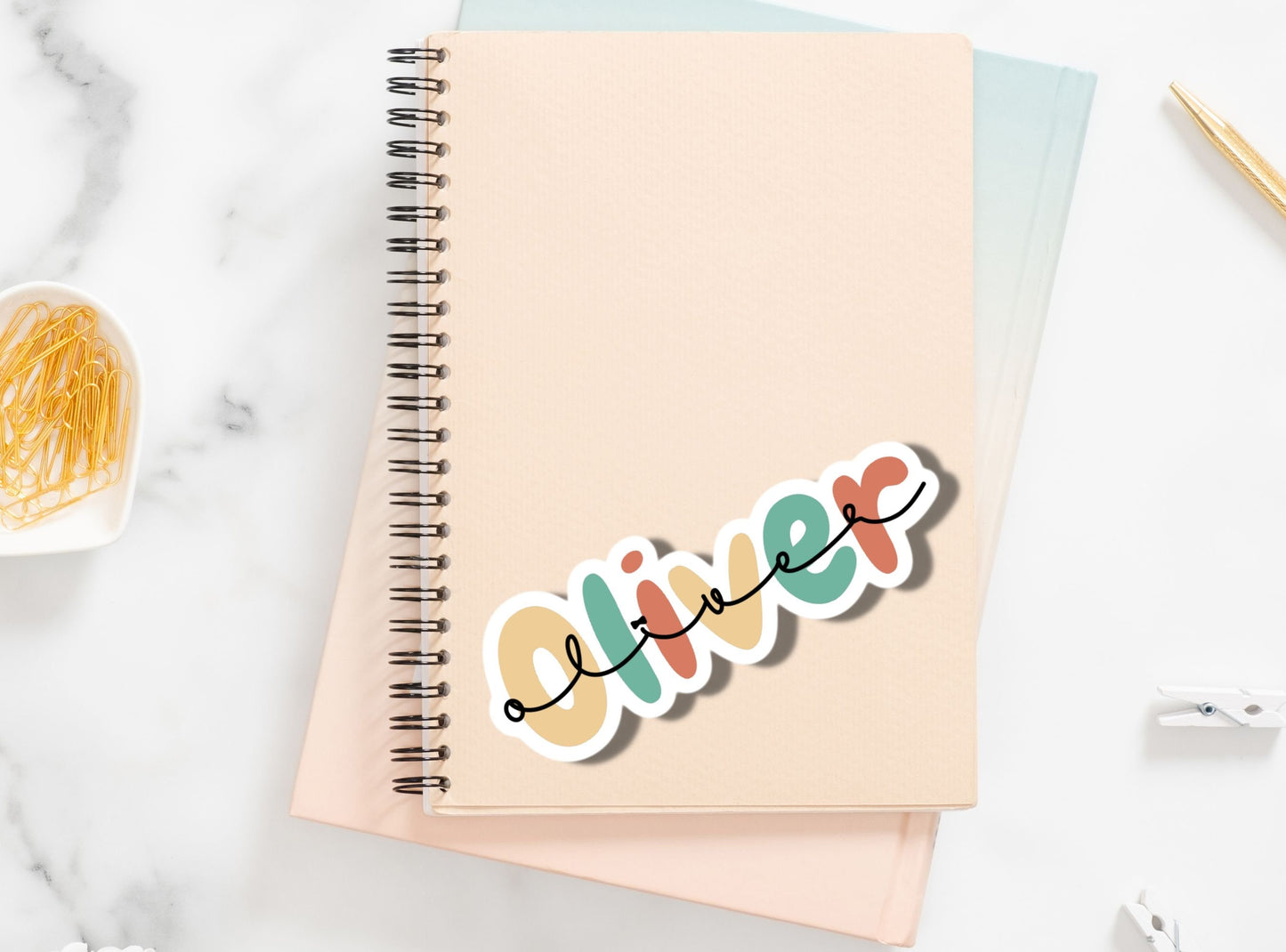 Personalized name sticker Custom Name Sticker aesthetic laptop decal Locker magnet kids name sticker lunch box sticker water bottle name