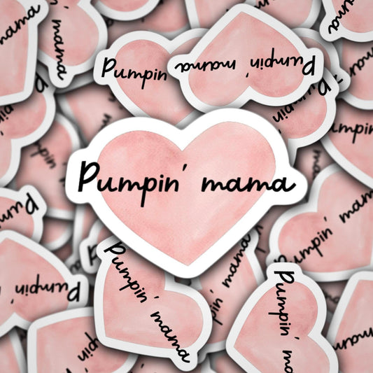 Pumping mama sticker Breastfeeding sticker Exclusive pumper Spectra pump Lactation gift Milk maker water bottle sticker tumbler Gift for Mom