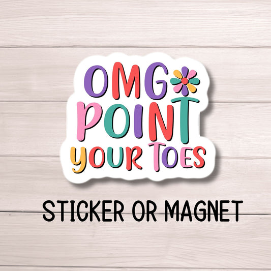 Dance sticker Dance life Dance magnet Dancer gift Competitive dancer love to dance Dance sister gift ballet tap teacher water bottle locker