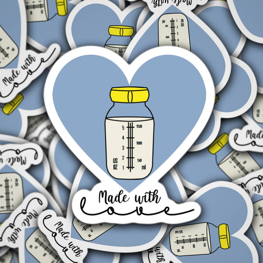 Breast feeding gift, breastmilk sticker, pumping mom sticker, breast pump sticker, magnet, liquid gold, Lactation gift, mama gift, exclusive