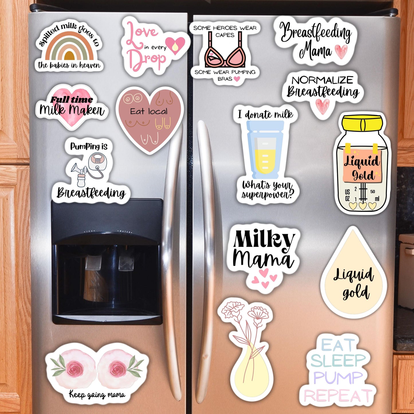 Breastfeeding magnet Breastfeeding Mama Nursing fridge decor Breastfeeding breastmilk Breastfeeding gift lactation room IBCLC gift