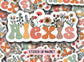Personalized name sticker Retro floral name sticker Custom Name Aesthetic sticker Best friend gift Kids name sticker Water bottle sticker