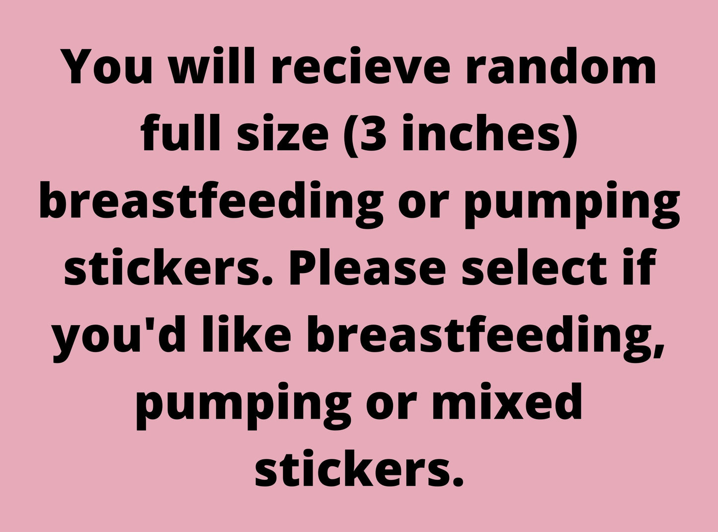Breastfeeding stickers, pumping mom, liquid gold, exclusive pumper, mystery sticker pack, nursing mom, breast milk, mom stickers, milk maker