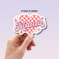 Retro mama sticker Retro mom gift mama aesthetic sticker Mama Sticker Valentines day sticker Gift for mama Lap top magnet water bottle Decal