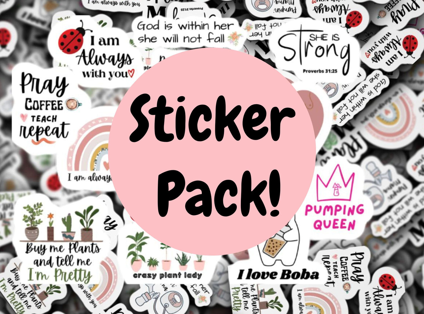 Sticker pack tumbler stickers mom stickers funny stickers sticker deal sale tumbler lap top water bottle sticker mental health nurse retro