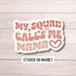 Retro mama sticker Retro mom gift mama Mom Mother sticker Mama Sticker Tumbler cup sticker Gift for mama Lap top sticker water bottle Decal