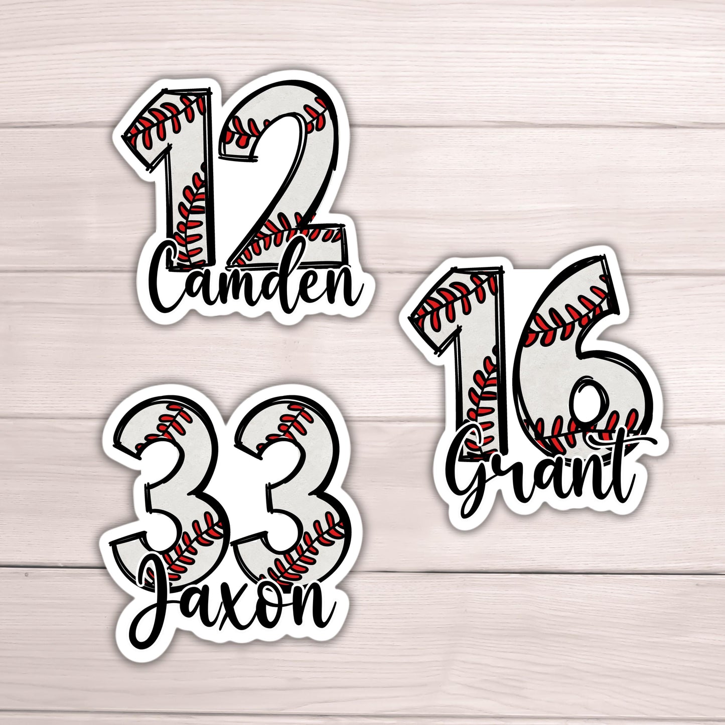 Baseball Custom name number Magnet Baseball team Sports name personalized magnet locker magnet fridge kids name magnet locker decor team