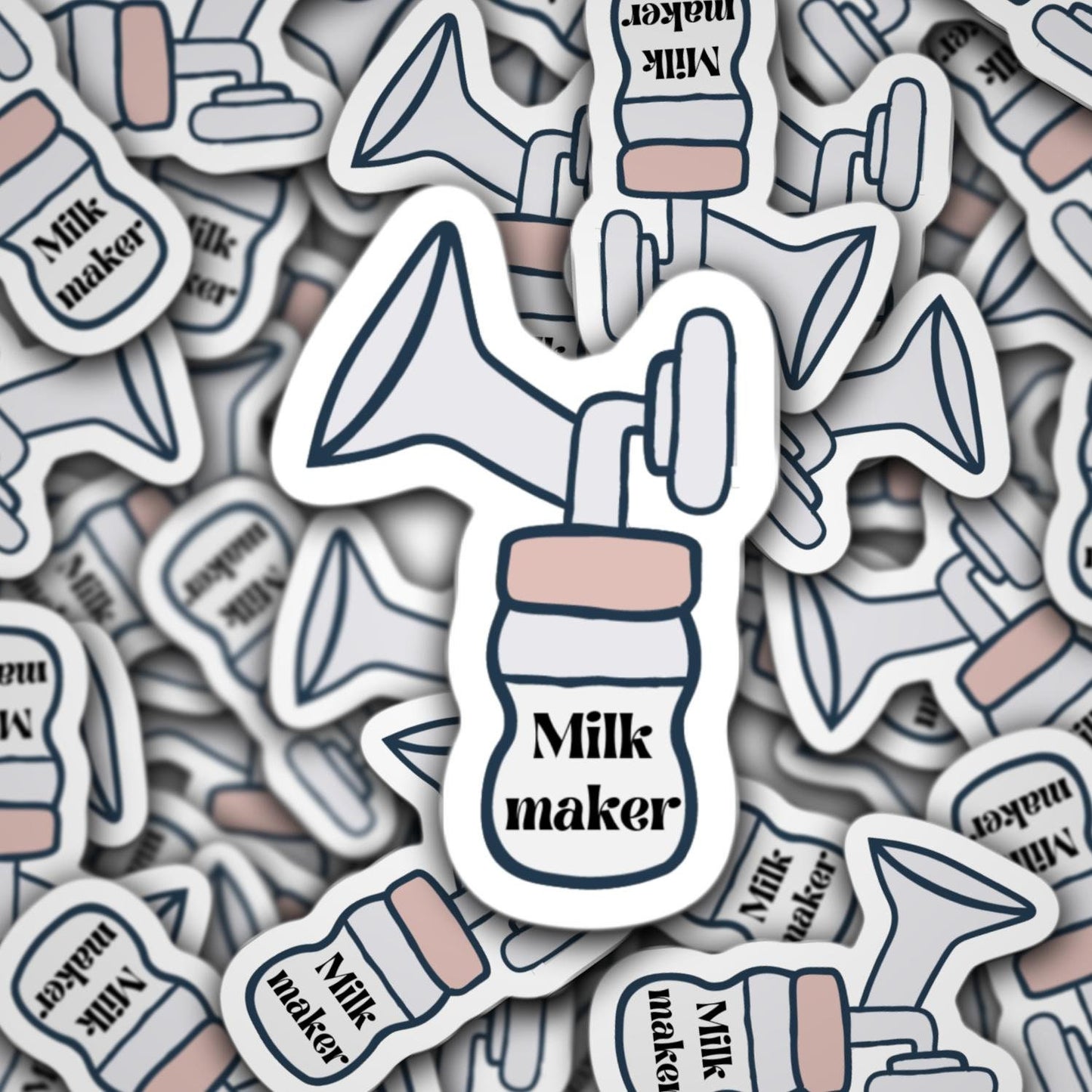 Milk maker sticker, pumping mom, breastfeeding, exclusive pumper, nursing mom, pump stickers, mom life stickers, liquid gold, breastmilk,