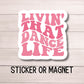 Retro dance sticker, Dance mom gift, Dance stickers, Dance magnet, Dancer gift, ballet, tap dance, Competitive dancer, dance life, Dance era