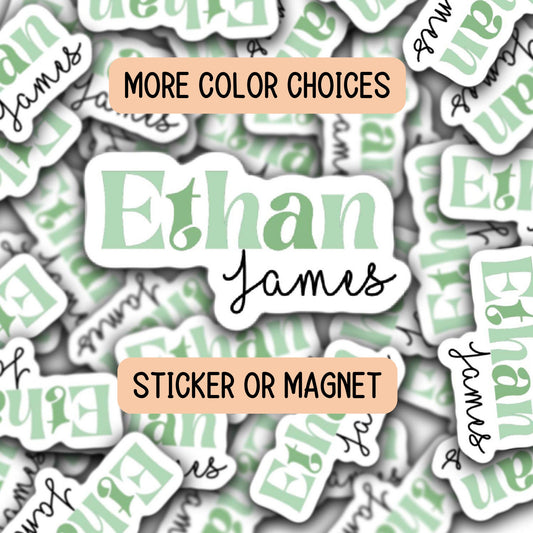 Custom name sticker Name label Kids name sticker Name sticker Personalized name Water bottle name sticker name tags custom party favors