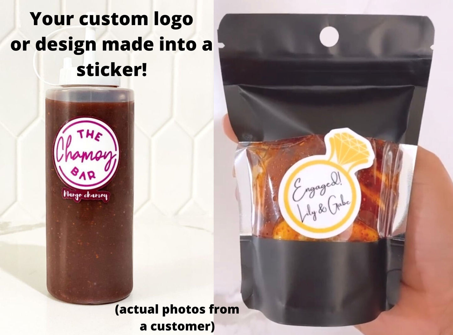 Custom logo Stickers, Print and Cut Any Design, Laminated Custom Labels, Custom Stickers, Logo, Branding, Business stickers
