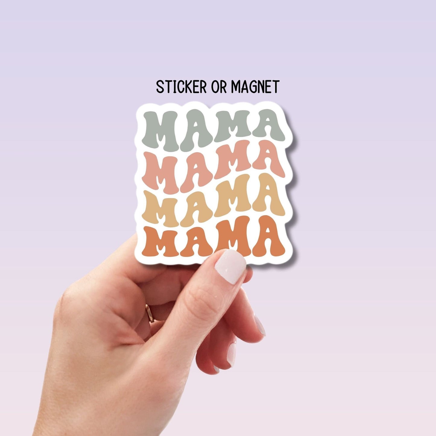 Retro mama sticker Retro mom gift mama Mom Mother sticker Mama Sticker Tumbler cup sticker Gift for mama Lap top sticker water bottle Decal