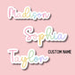 Kids Locker name magnet Custom name Magnet personalized magnet name magnet locker magnet fridge magnet kids name magnet locker decor