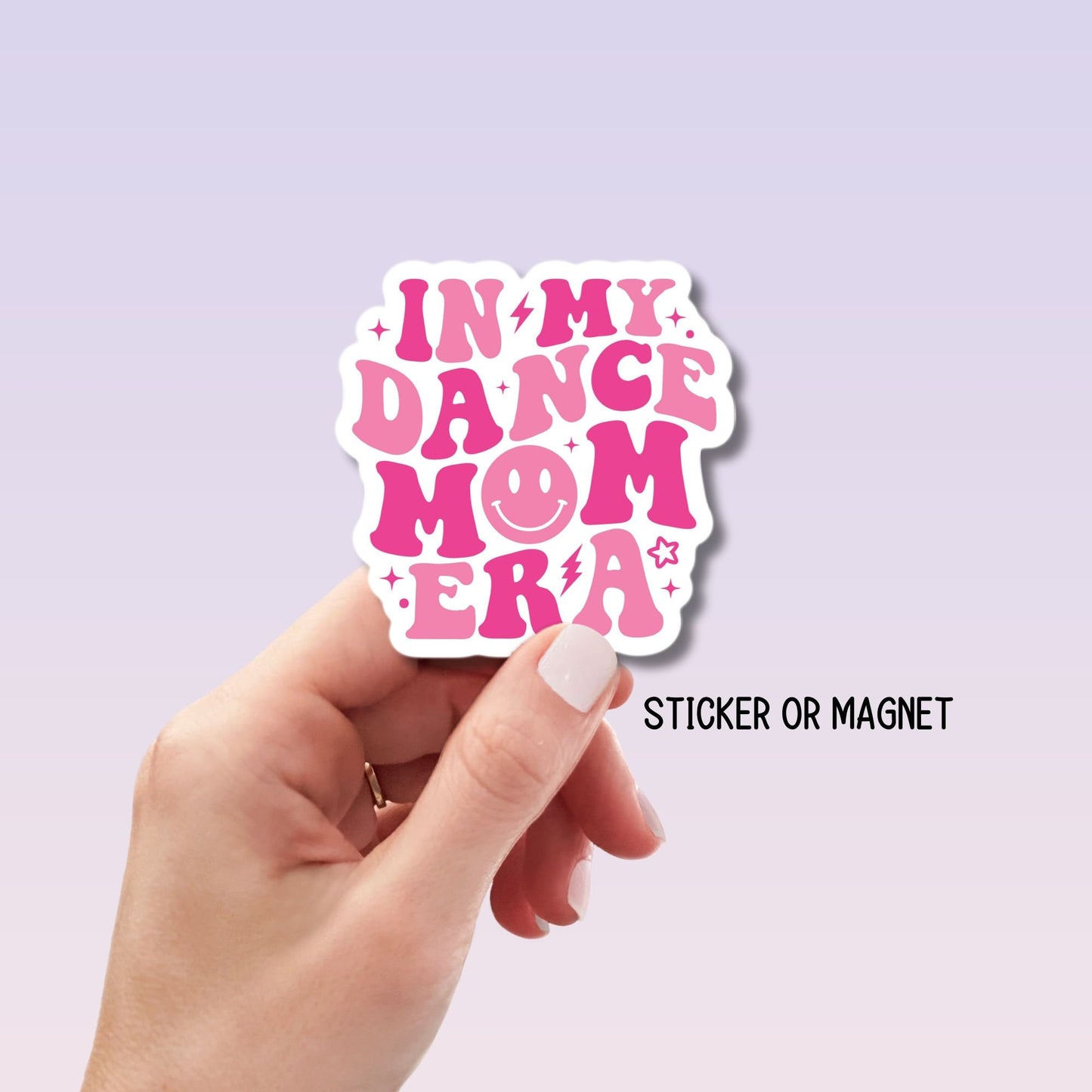 In my dance mom Era, Dance mom gift, Dance sticker, Dance magnet, Dancer gift ballet, retro dance, Competitive dancer, dance life, Dance era