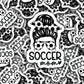Soccer mom sticker, Soccer Mama, Sports sticker, magnet, Soccer, Mom gift, water bottle sticker, lap top, mothers day gift, Soccer mama gift