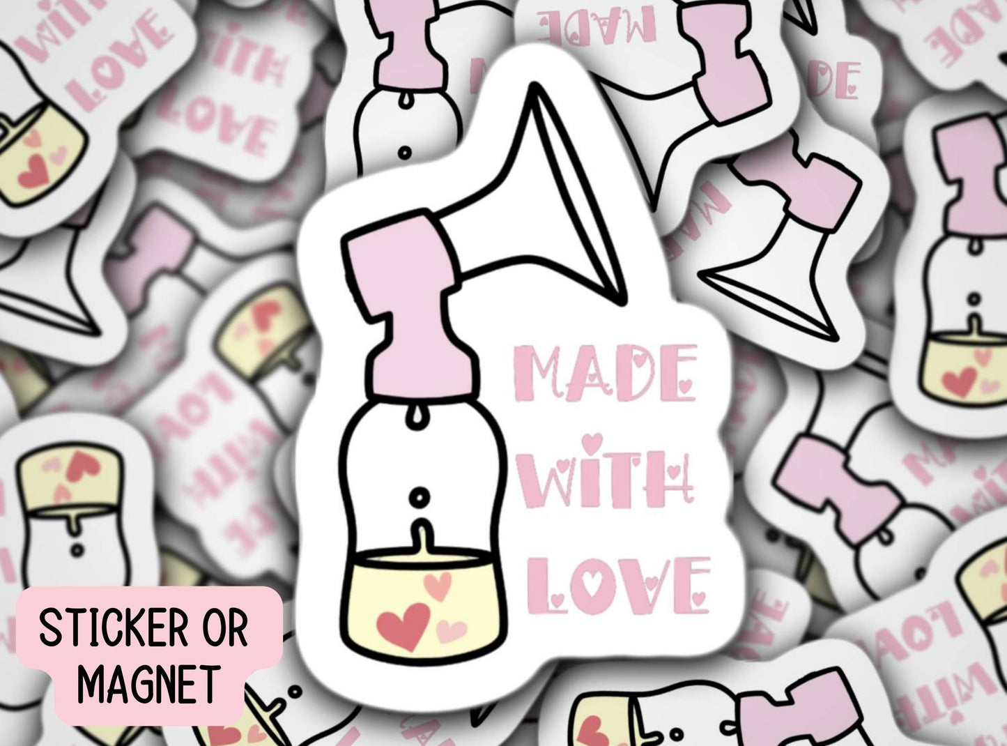 Breast feeding gift, breastmilk sticker, pumping mom sticker, breast pump sticker, magnet, liquid gold, Lactation gift, mama gift, exclusive