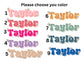 Locker name magnet, Custom name Magnet, personalized magnet, name magnet, locker magnet, fridge magnet, kids name magnet, locker decor,retro