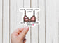 Pumping mom sticker, exclusive pumper, breastfeeding mom, normalize breastfeeding, pumping bra sticker, nursing mom sticker, mom life, mama