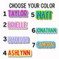 Locker magnet Custom name Magnet, personalized magnet, name magnet, fridge magnet, kids name magnet, locker decor, School locker magnet